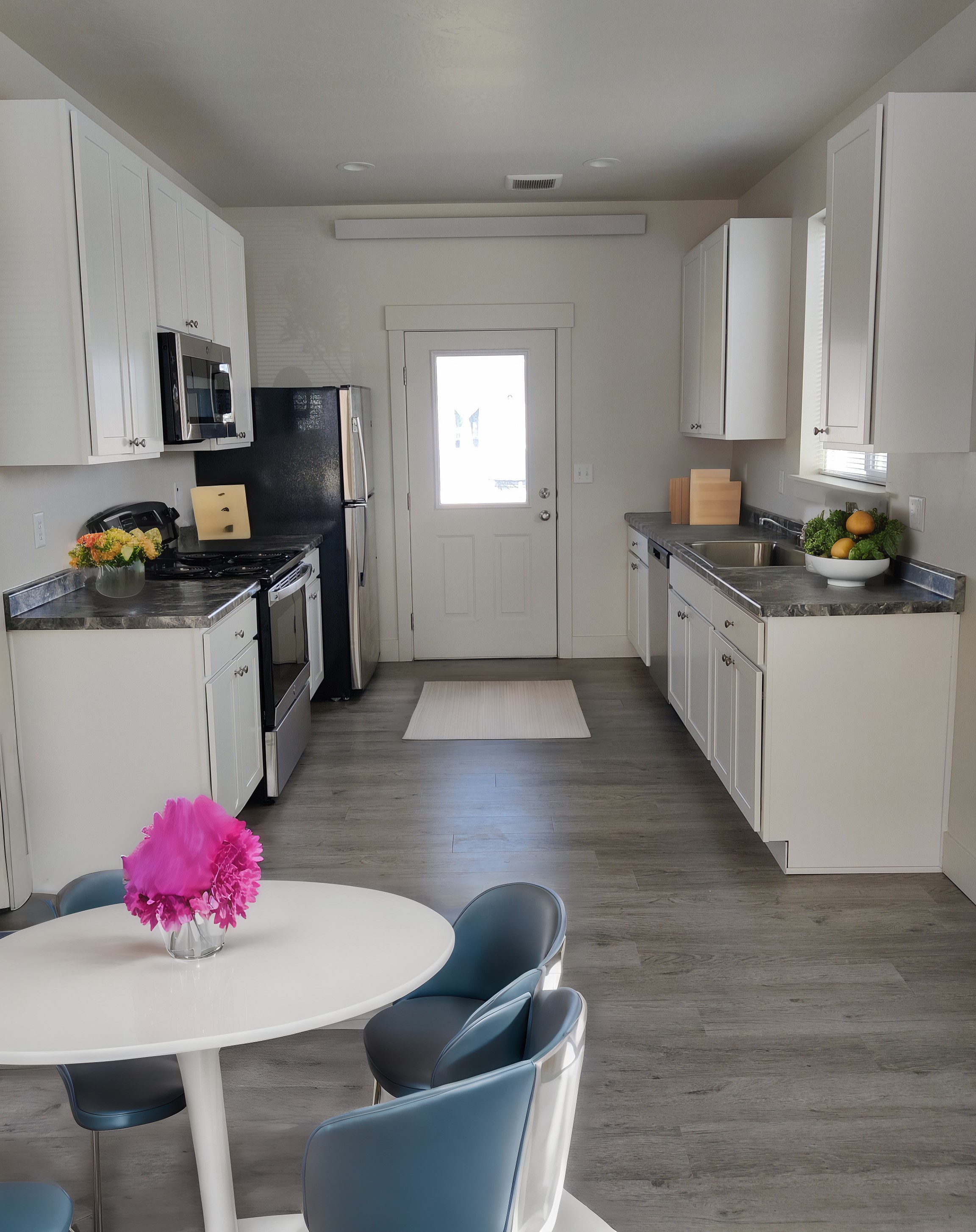 Hitt Road Kitchen Staged