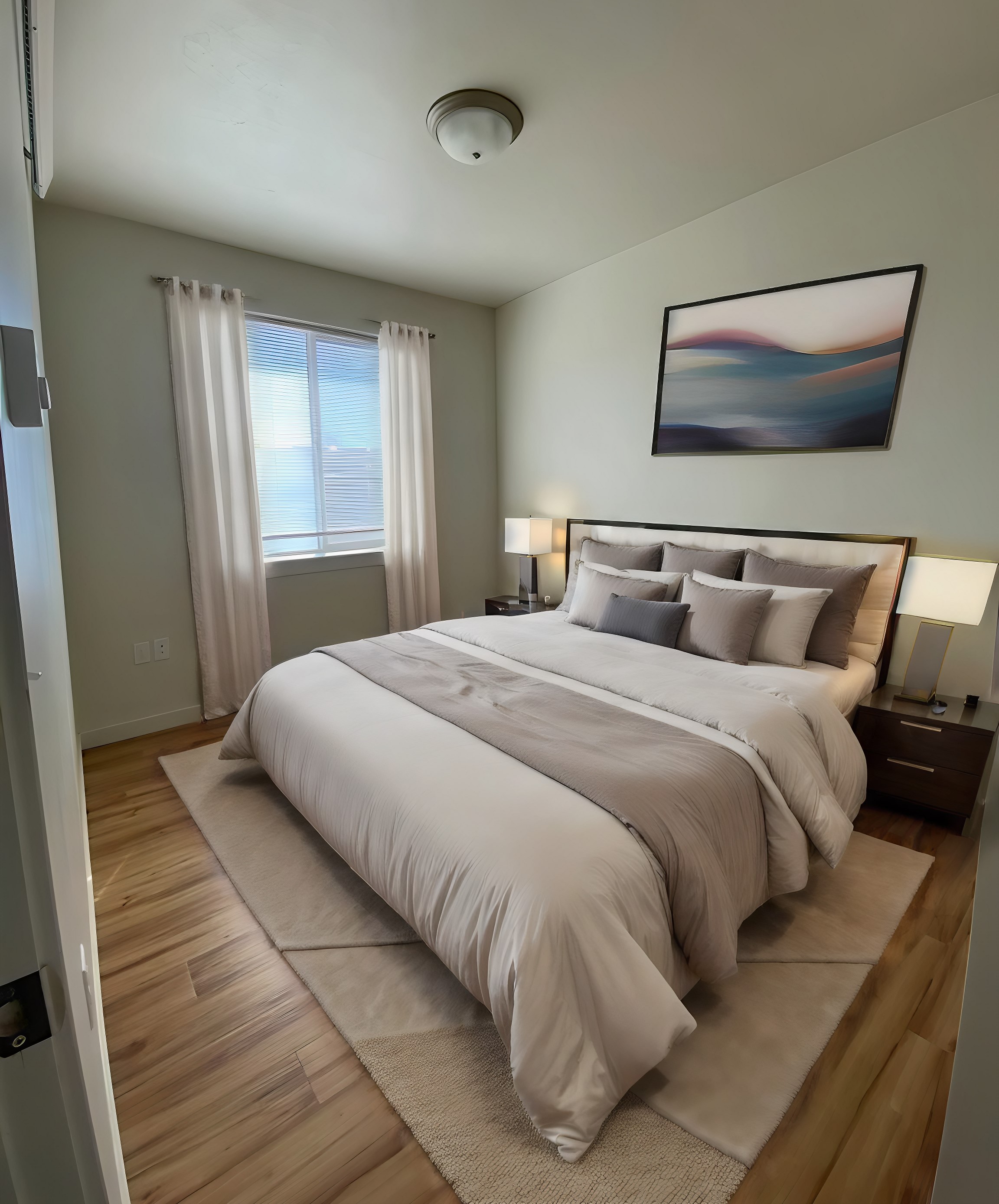 Rexburg Staged Bedroom