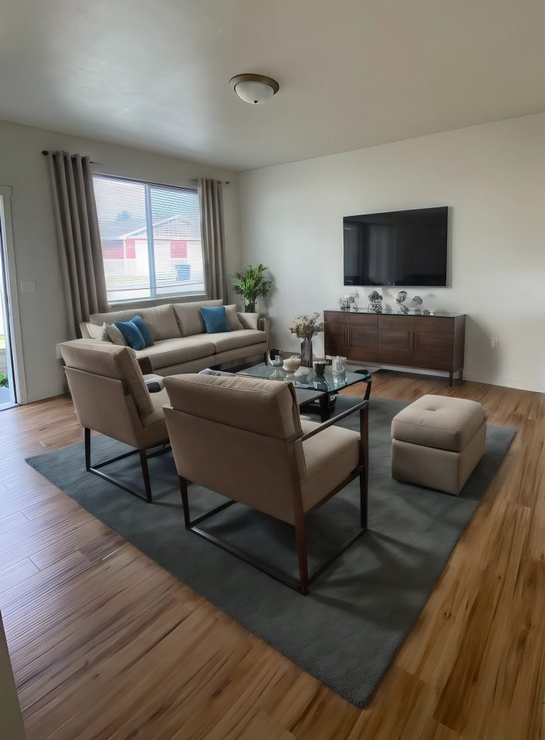Ripon Staged Livingroom