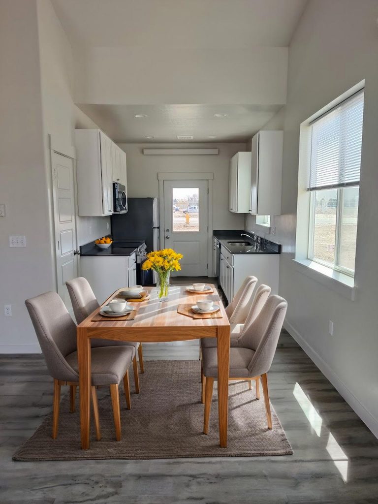 Staged Kitchen