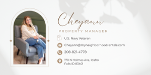 Property manager contact card